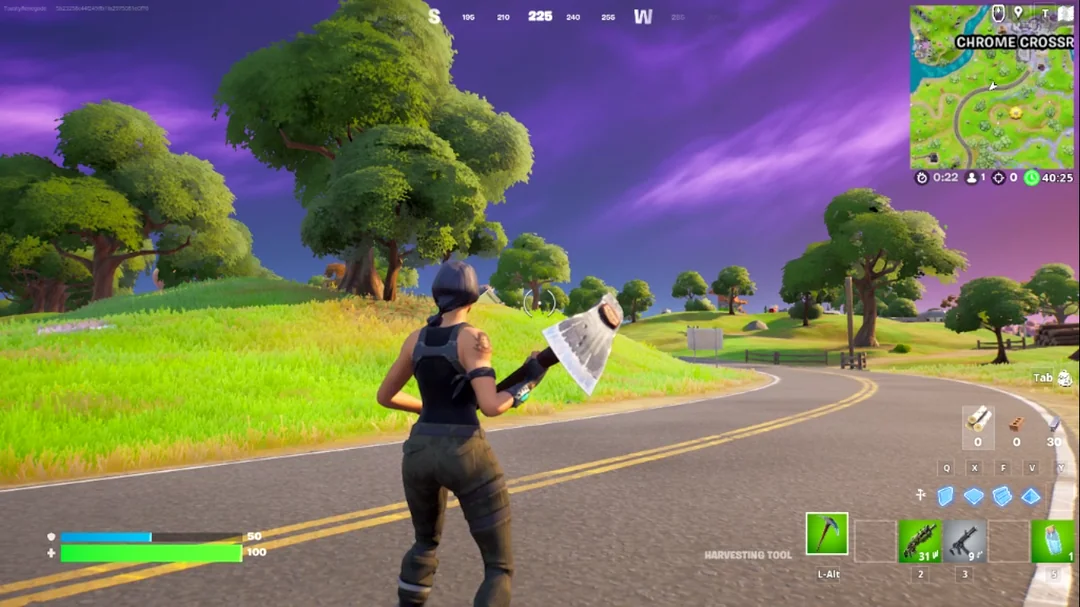 Classic Fortnite Gameplay